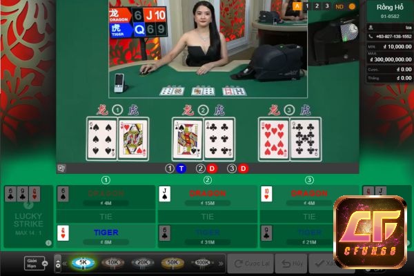 Người chơi nên lựa chọn của rồng hoặc hổ