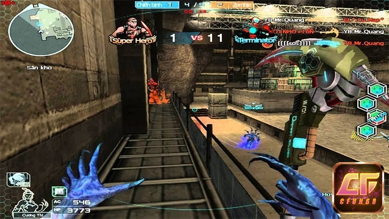 Tất tần tật cách chơi đột kích ( game cf)