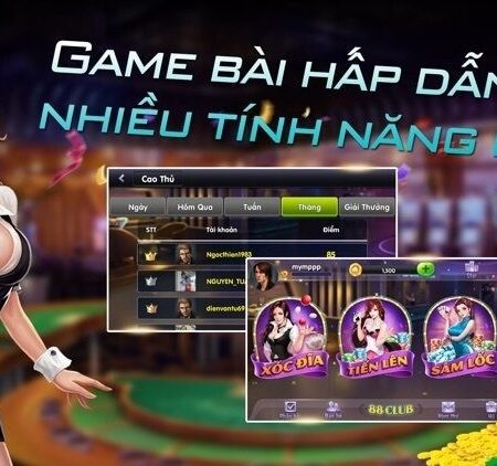 Gem 88 club – Cổng game bài đổi thưởng ăn tiền uy tín