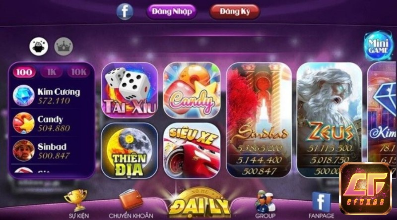 Kho game cược cực chất của Nổ hủ clup