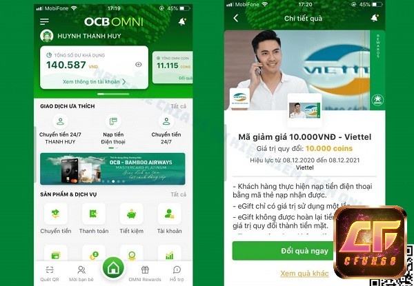 Nhiều chương trình tặng tiền hấp dẫn đang được triển khai tại OCB OMNI