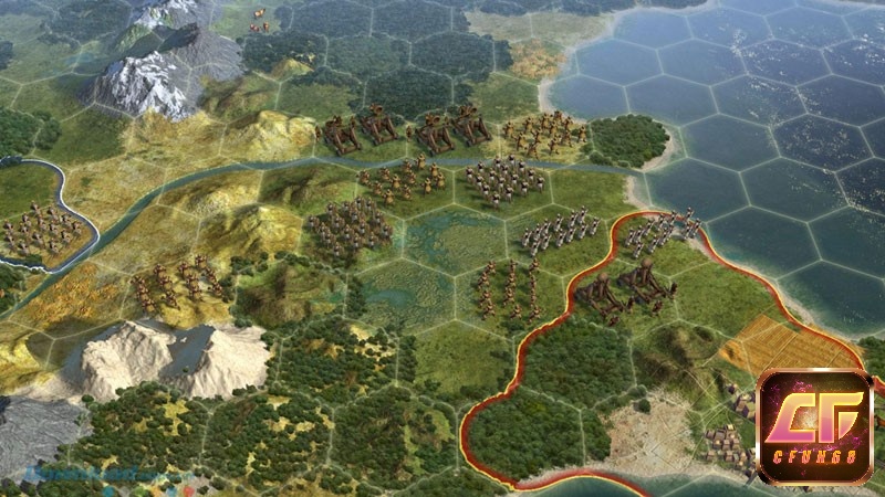 Khung cảnh thiên nhiên của Game Civilization V: Brave New World đang đợi bạn khám phá