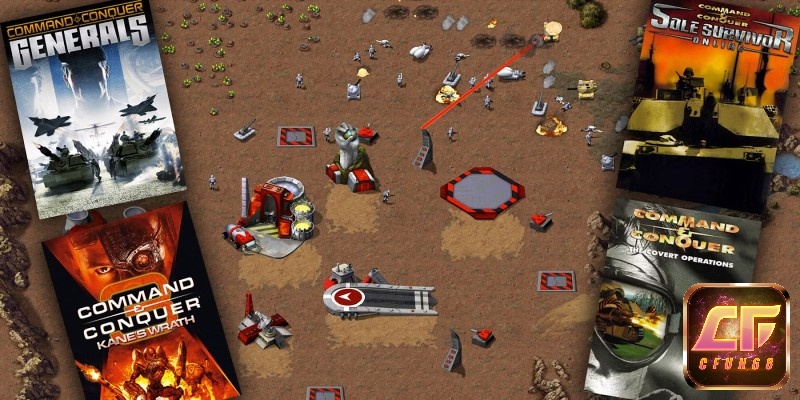 Top game chiến thuật hay cho PC nổi bật Command and Conquer Series