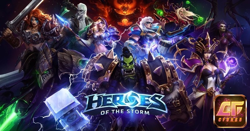 Heroes of the Storm là game Moba có yếu tố phiêu lưu hấp dẫn