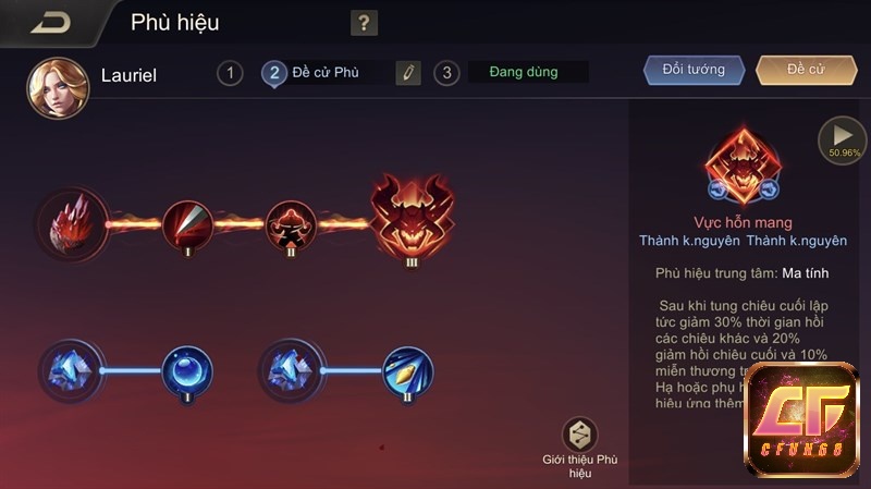 Phù hiệu của Lauriel liên quân