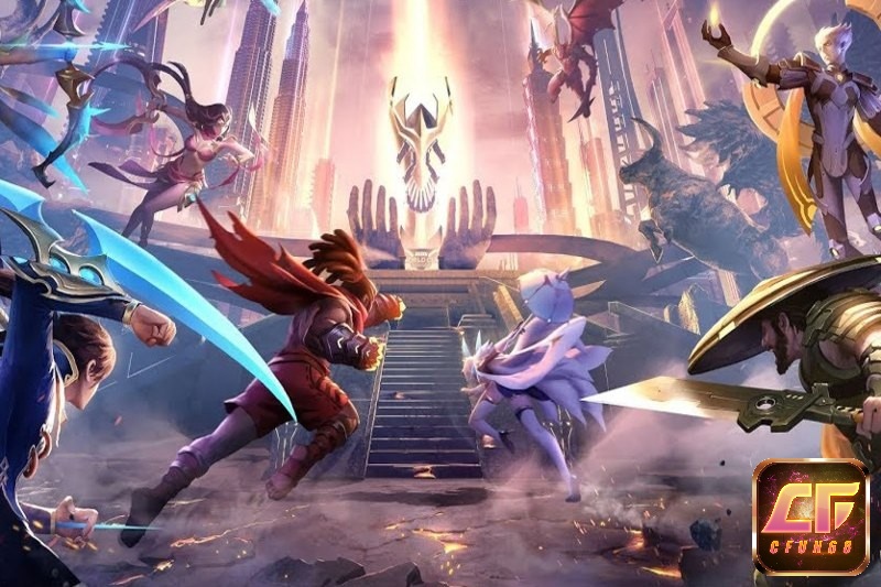 Arena of Valor thu hút đông đảo người chơi nhờ hệ thống tướng đa dạng và các trận chiến 5v5 căng thẳng