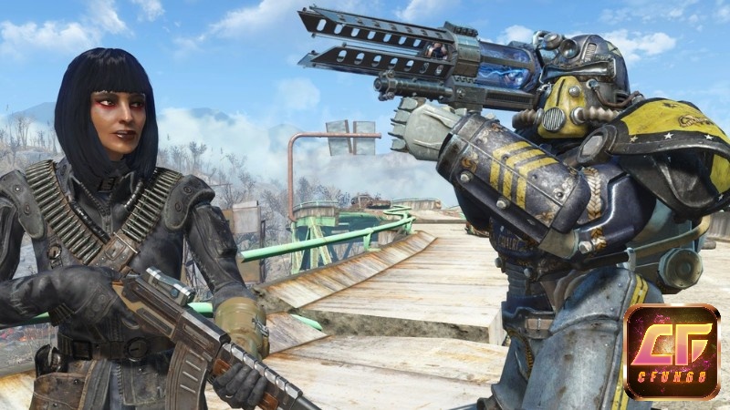 Fallout 4 đưa người chơi vào một thế giới hậu tận thế đầy khắc nghiệt