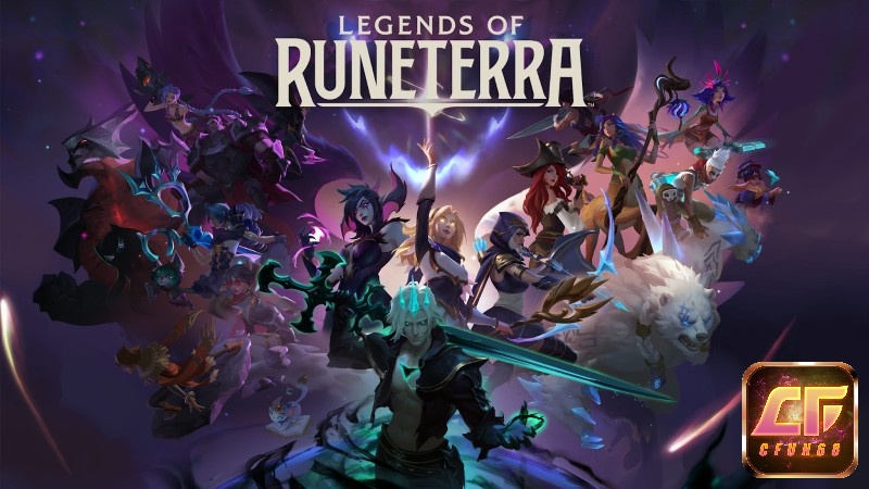 Top game thẻ bài mobile Legends of Runeterra được thiết kế nhân vật và hiệu ứng kỹ năng mãn nhãn