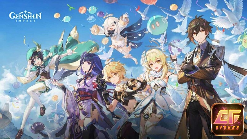 Game online hay cho mobile - Genshin Impact
